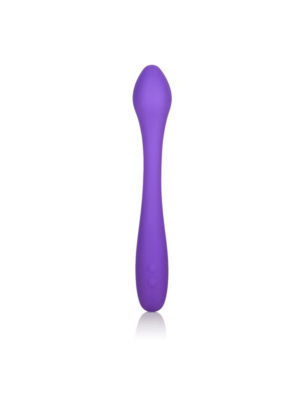 Фиолетовый перезаряжаемый вибратор Silhouette S10 - 16,5 см.