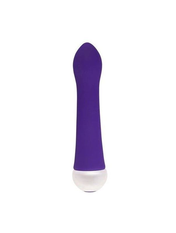 Фиолетовый вибратор Fashion Succubi Caressing Vibe (14,5 см)
