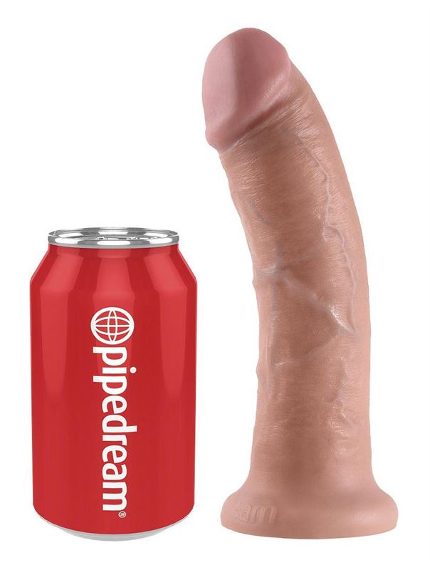 Реалистичный фаллоимитатор 8" King Cock на присоске (20,3 см)