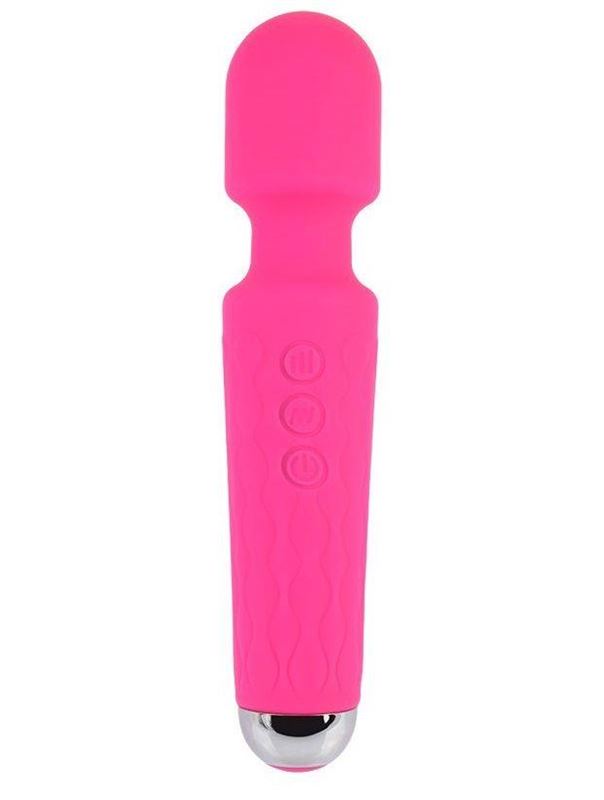 Розовый жезловый вибратор Wacko Touch Massager (20,3 см)
