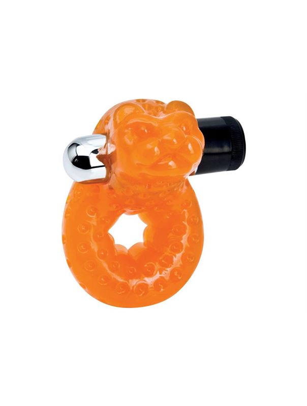 Эрекционное кольцо со стимулятором клитора Sex Please! Morozko Vibrating Cock Ring