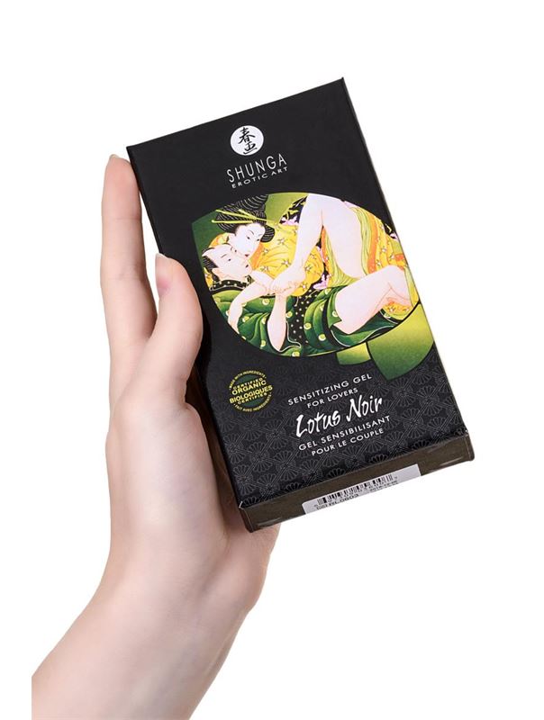 Интимный гель для пар Shunga Lotus Noir усиливающий наслаждение (60 мл)