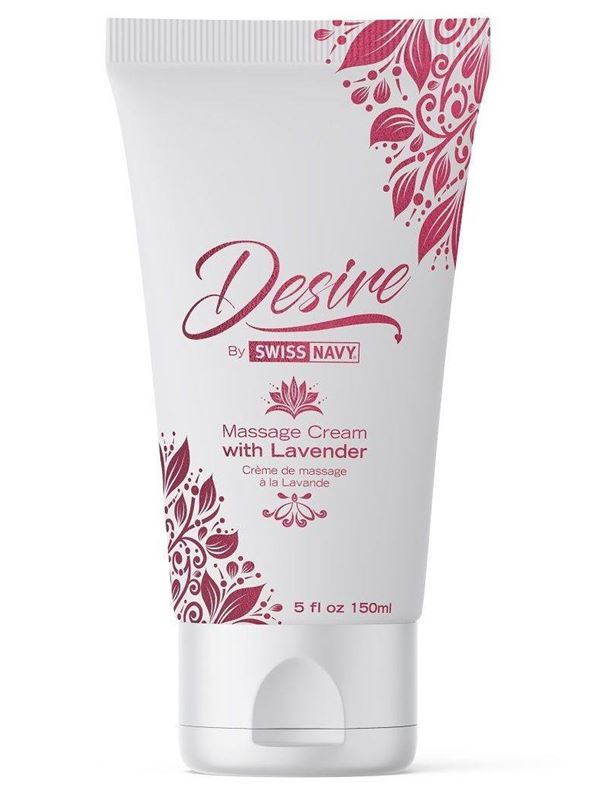 Массажный крем с ароматом лаванды Desire Massage Cream with Lavender (150 мл)