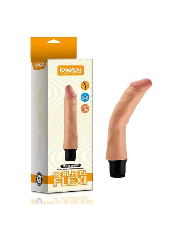 Гнущийся в стороны вибратор реалистик FLEXI (24 см)