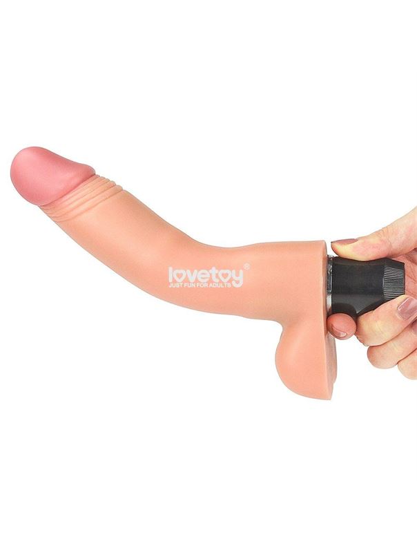 Гнущийся вибратор реалистик Real feel Flexi Vibrator (22,5 см)