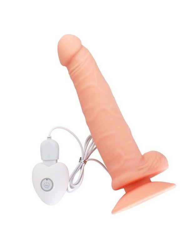 Телесный вибратор SEDUCER 20 Function Perfect Peter (20,5 см)