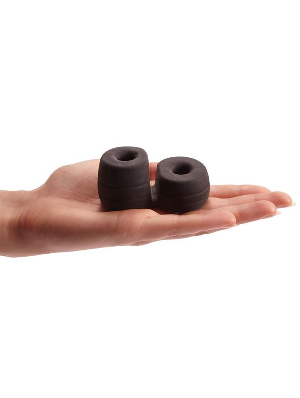 Широкое эрекционное кольцо с подхватом мошонки Thick Cock & Ball Ring