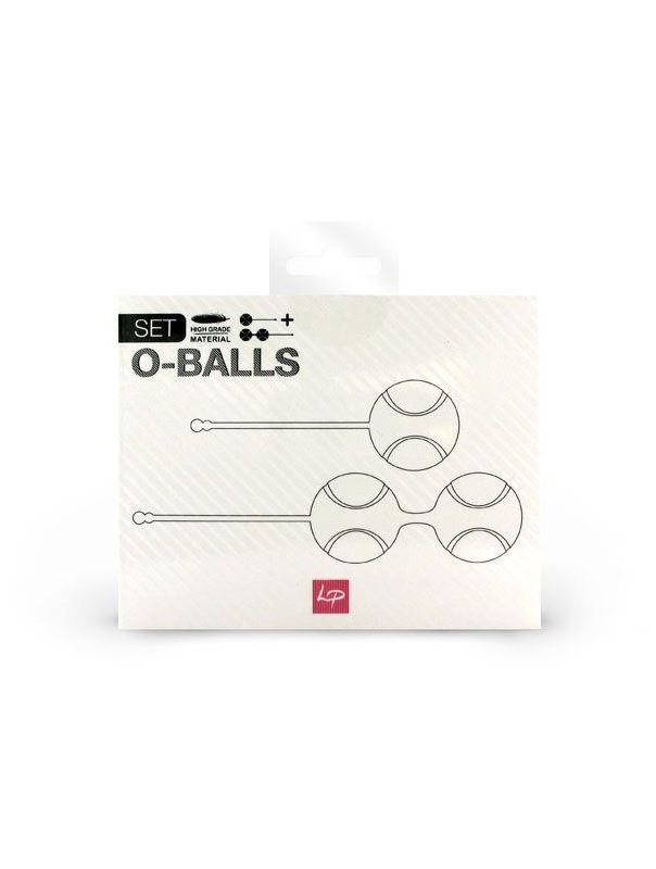 Набор черных вагинальных шариков O-balls Set