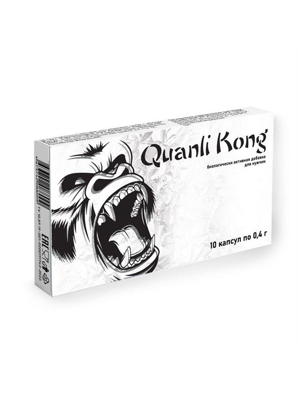 БАД для мужчин Quanli Kong, 10 капсул (400 мг.)