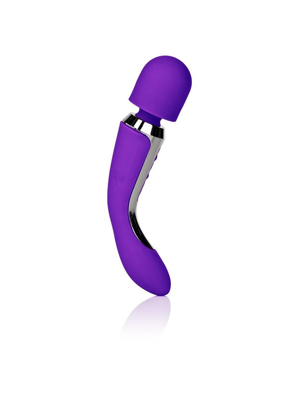 Фиолетовый вибромассажер BODY WAND - 22,25 см.