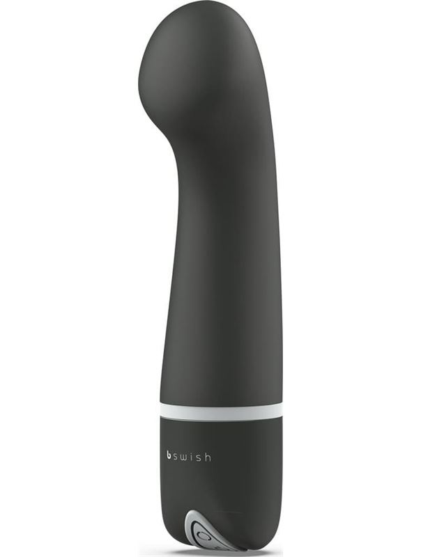 Черный G-вибростимулятор Bdesired Deluxe Curve (15,2 см)