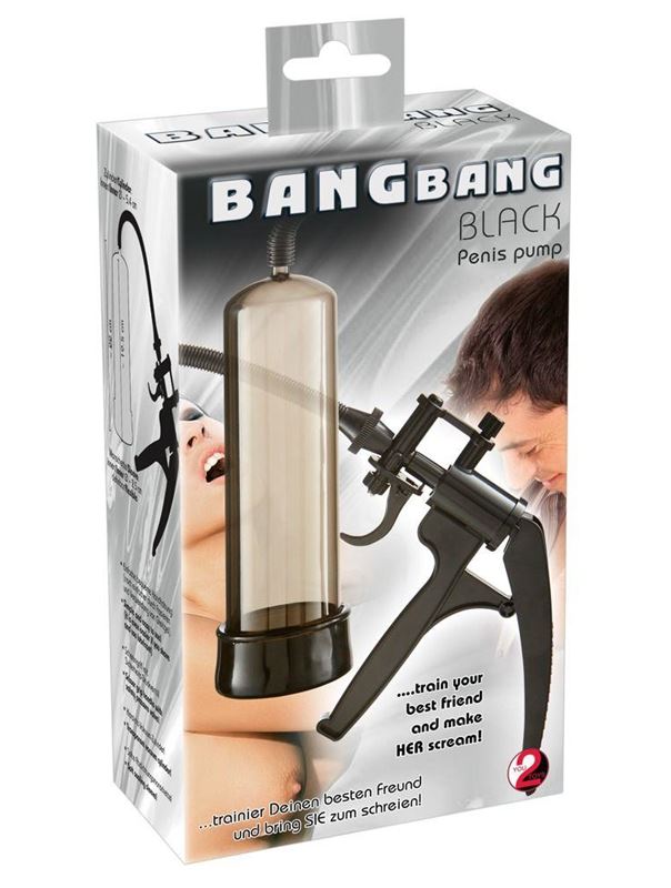 Черная вакуумная помпа Bang Bang