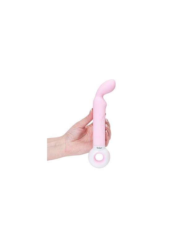 Розовый стимулятор точки G My Vibe - 21 см.