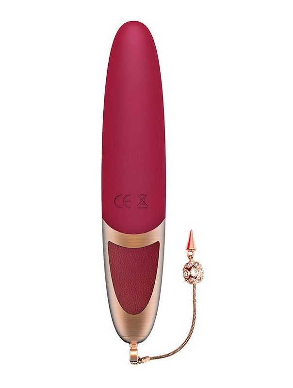 Малиновый вибратор DYSIS BRIGHT (12,6 см)