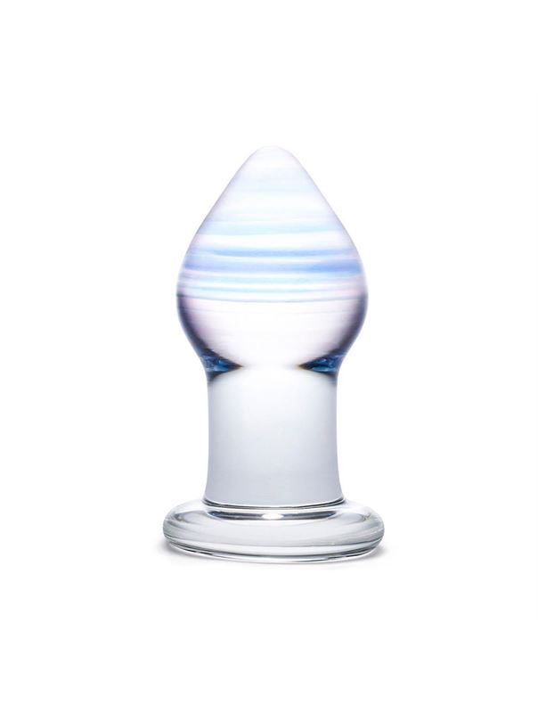 Классическая анальная пробка Amethyst Rain Small (8 см)