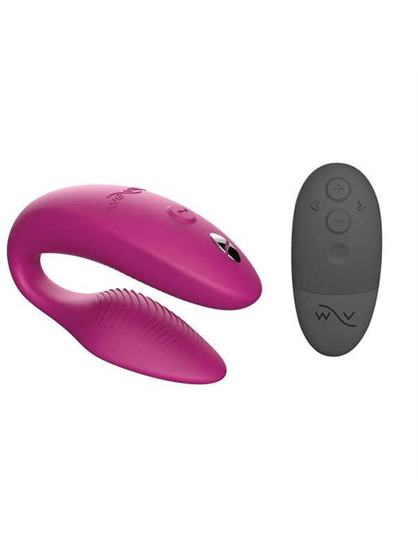 Розовый вибратор для пар We-Vibe Sync 2