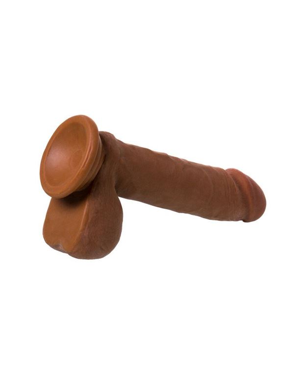 Вибратор-реалистик мулат TOYFA RealStick - Elite Mulatto (21 см)