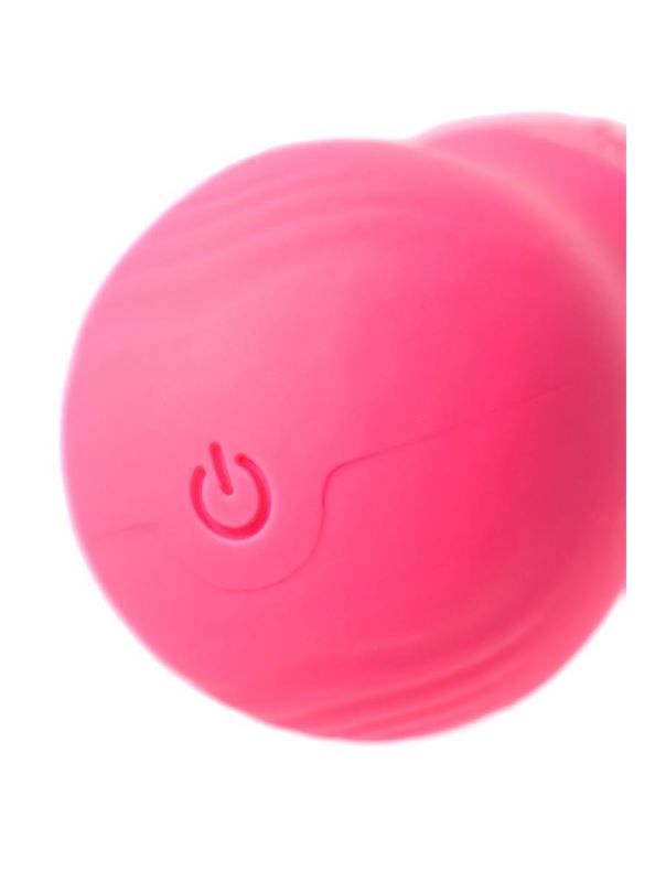 Розовый стимулятор клитора CURU-CURU BRUSH ROTER