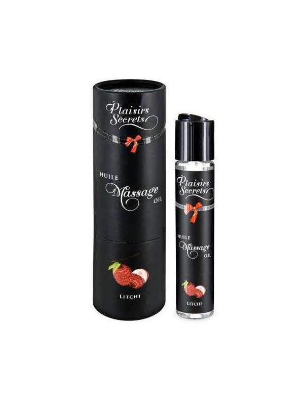 Массажное масло с ароматом личи Huile de Massage Gourmande Litchi - 59 мл.