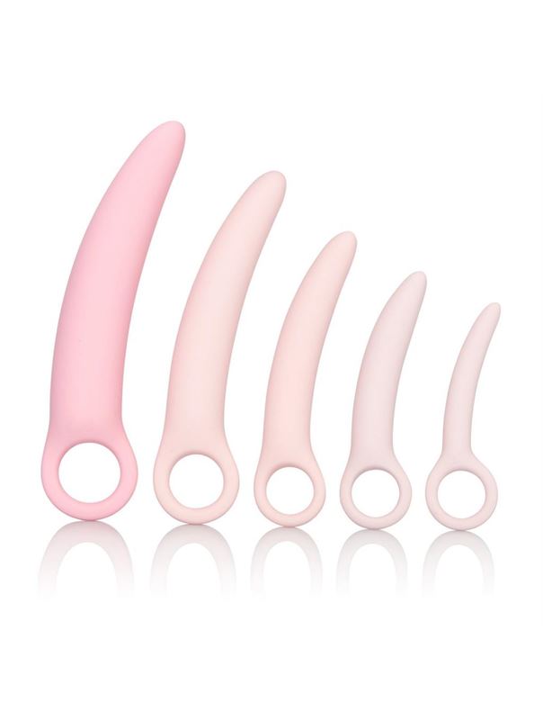 Набор из 5 вагинальных тренажеров разного размера Silicone Dilator Kit 5-Piece Set