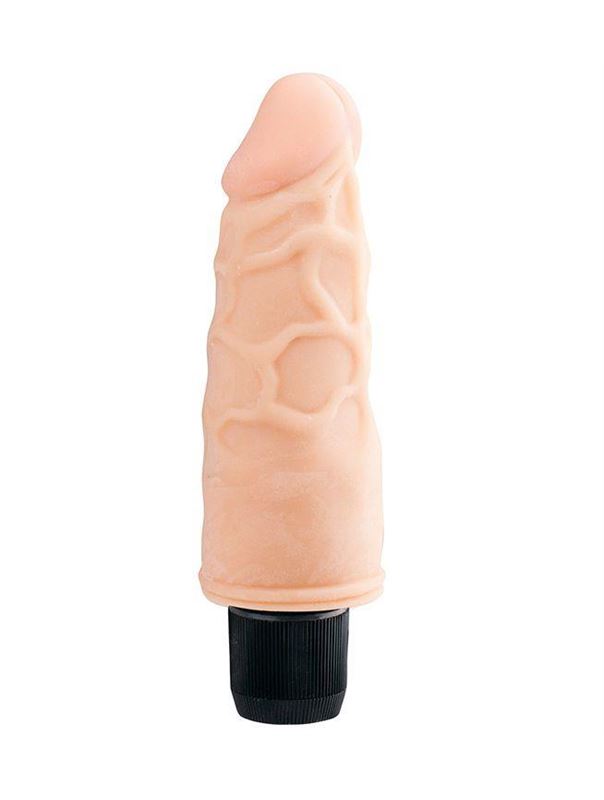 Реалистичный вибратор с венками REALSTUFF - 5INCH VIBRATOR (13 см)