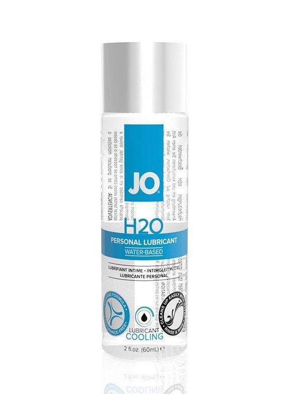 Охлаждающий лубрикант на водной основе JO Personal Lubricant H2O COOLING - 60 мл.