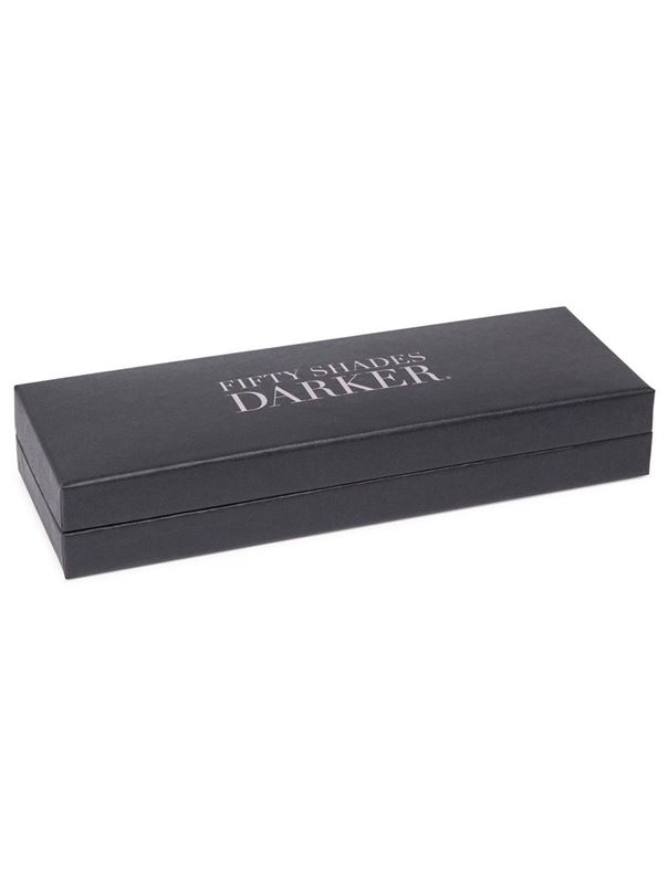 Изогнутый стимулятор G-точки DARKER DELICIOULSY DEEP STEEL G-SPOT DILDO (25,4 см)