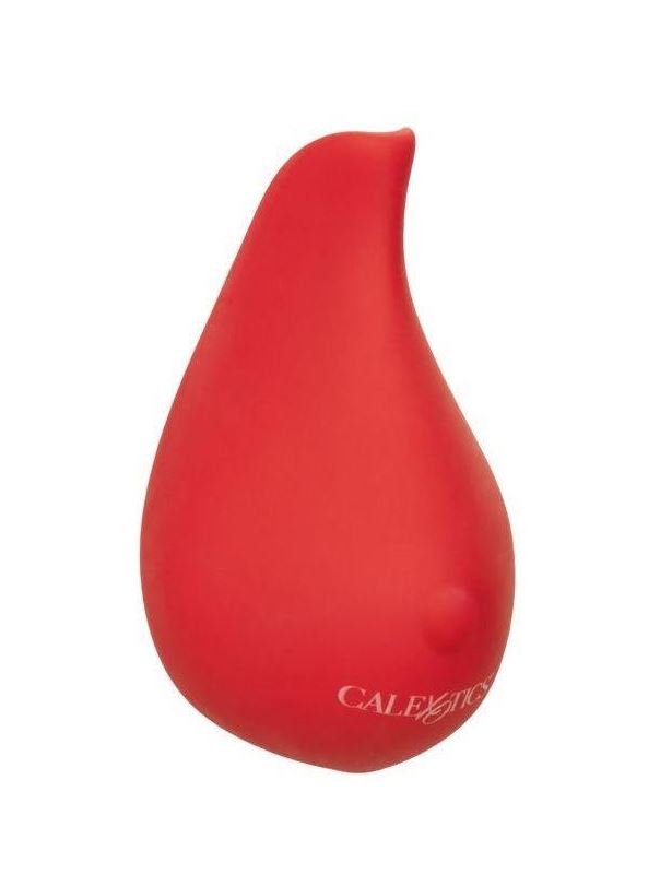 Красный клиторальный вибромассажер Red Hot Glow