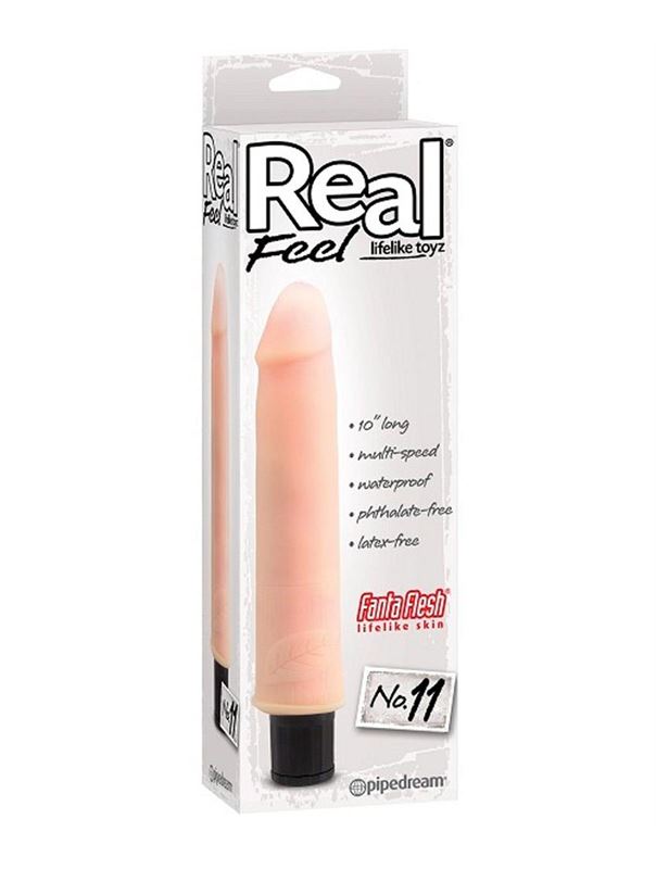 Реалистичный вибромассажер Real Feel №11 (25,4 см)
