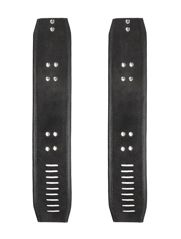 Черные поножи Restraint Ankle Cuff With Padlock