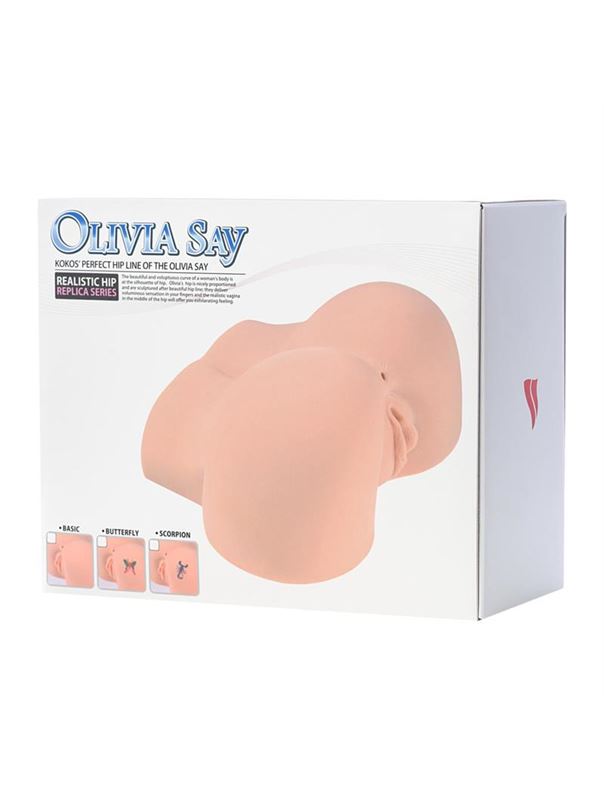 Мастурбатор Olivia Say с вибрацией и ротацией