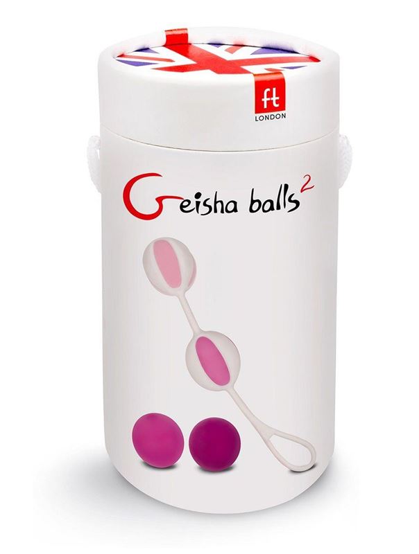 Розовые вагинальные шарики Geisha Balls 2