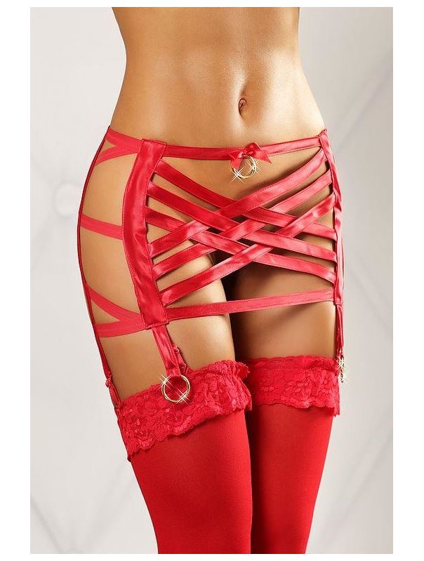Широкий пояс для чулок Amorous Rapture garter belt