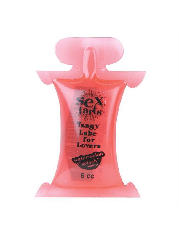 Вкусовой лубрикант с ароматом арбуза Sex Tarts Lube - 6 мл.