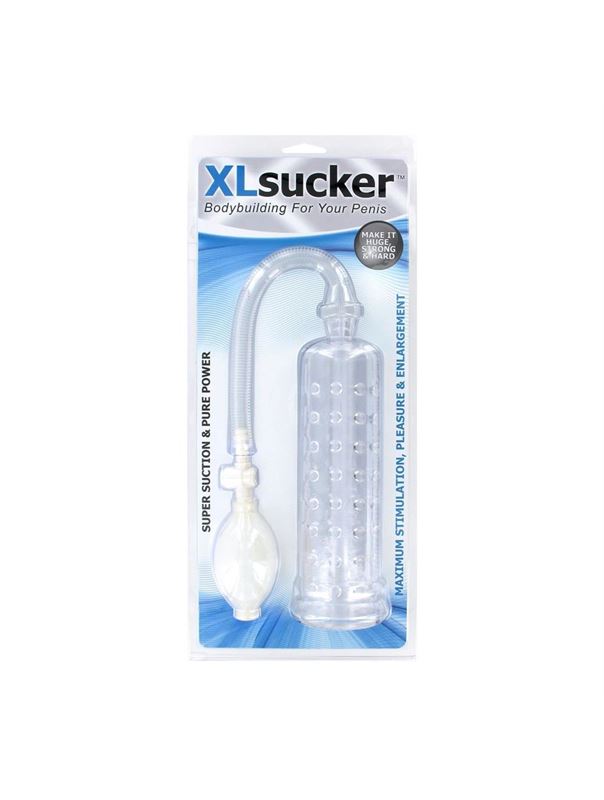 Прозрачная вакуумная помпа XLsucker Penis Pump