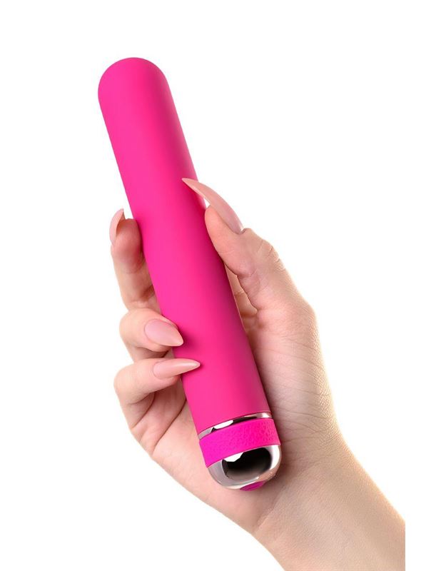Розовый нереалистичный вибратор Mastick (18 см)
