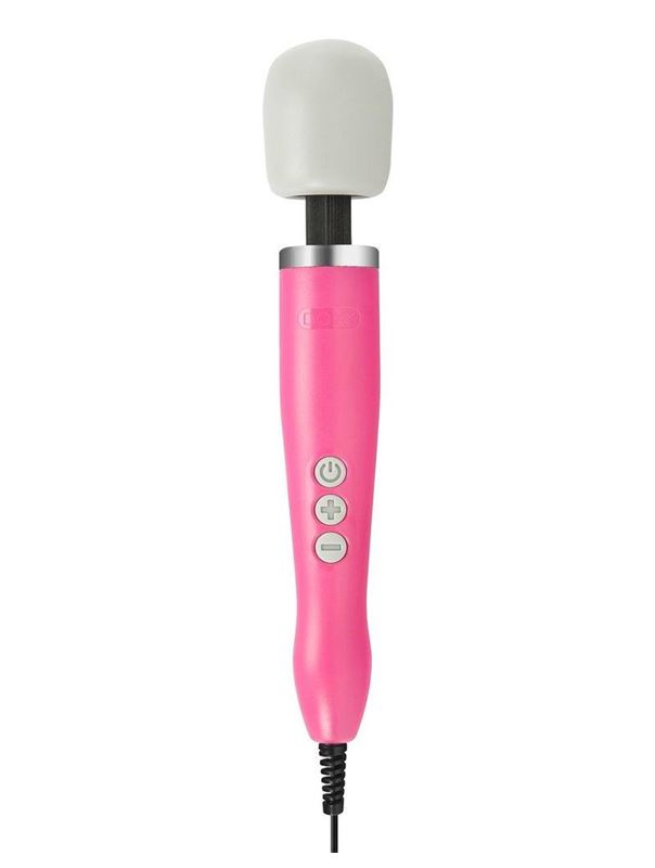 Розовый жезловый вибратор Doxy Massager - 34 см.