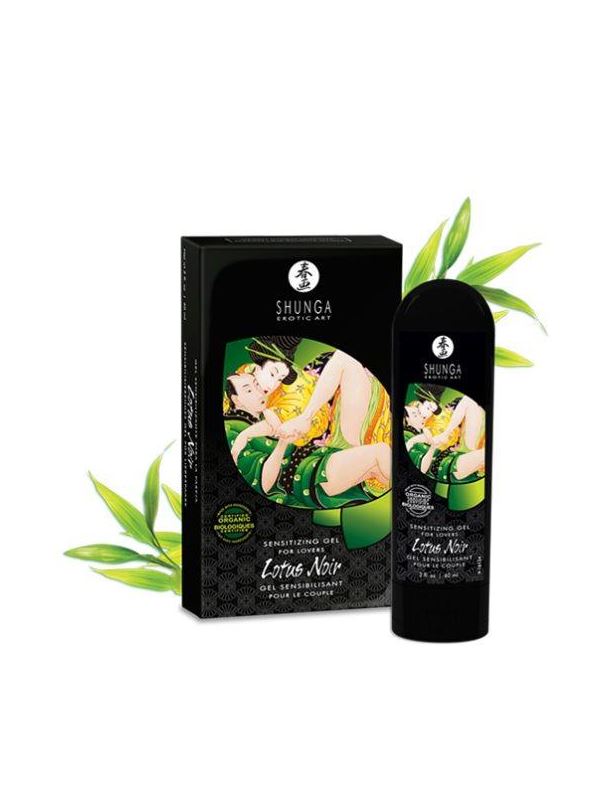 Интимный гель для пар Shunga Lotus Noir усиливающий наслаждение (60 мл)