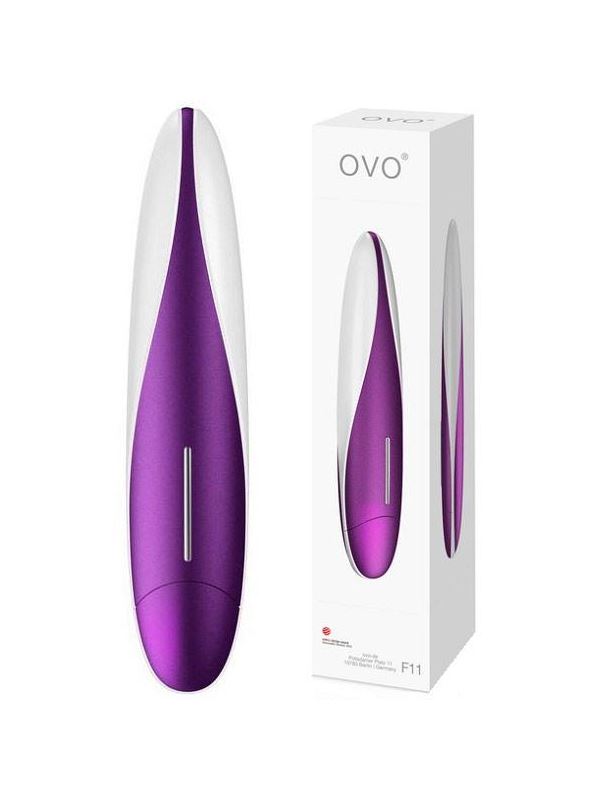 Вибратор фиолетовый OVO F11 (17 см)