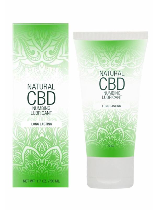 Лубрикант с пролонгирующим эффектом Natural CBD Numbing Lubricant (50 мл)