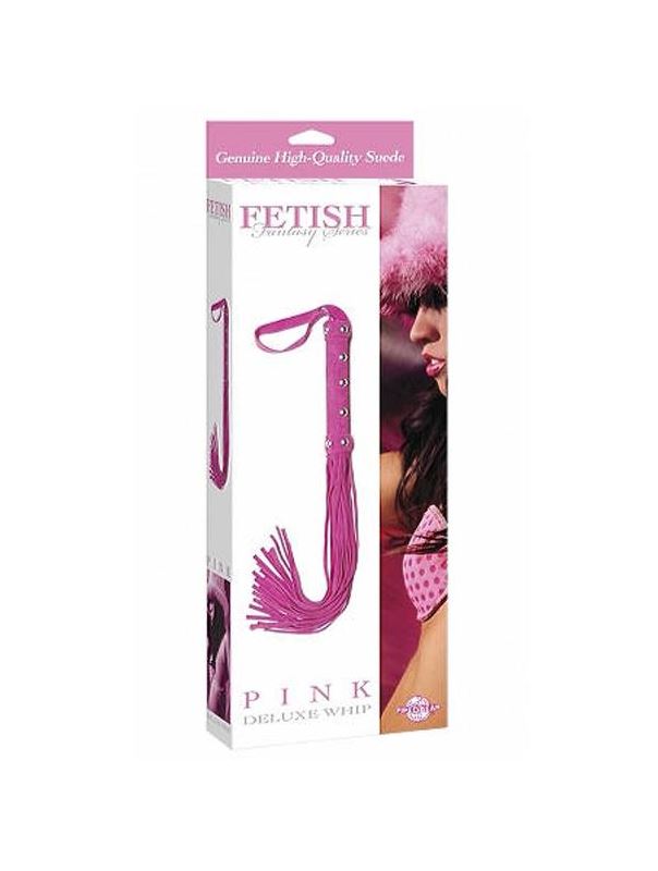 Многохвостая розовая плеть Pink Deluxe Whip