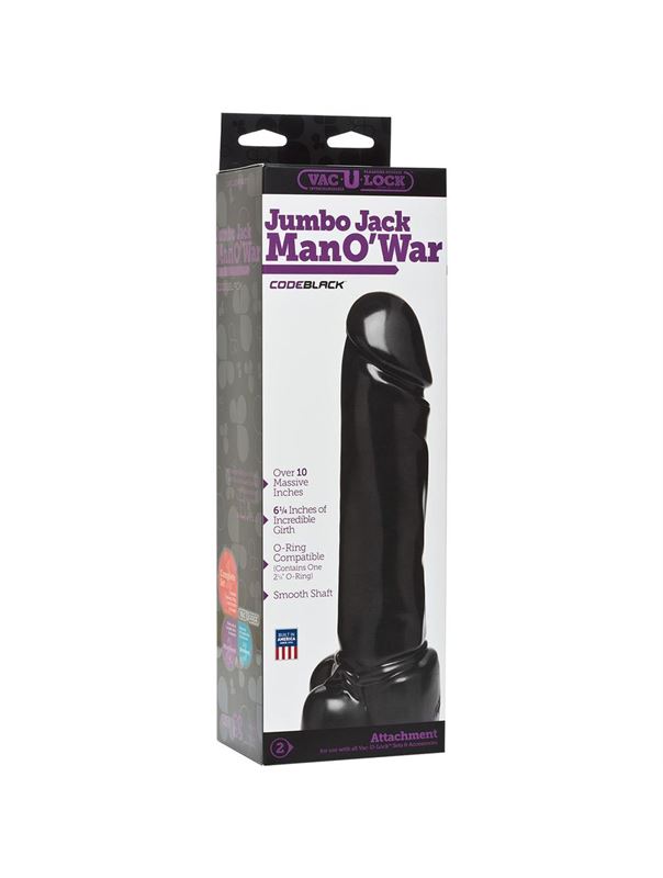 Насадка для страпона Man O’ War - 24 см.