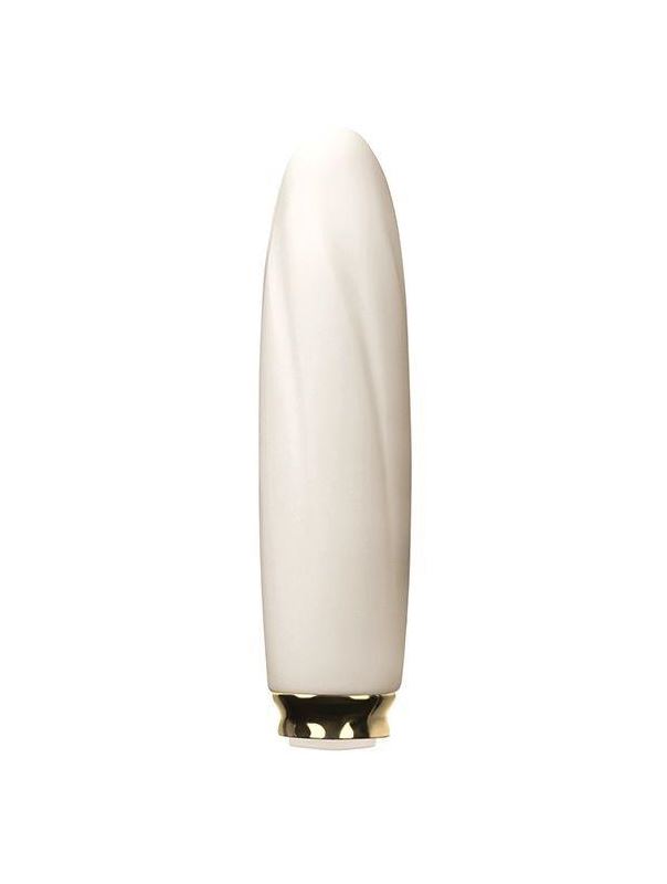 Белый мини вибратор COMPACT VIBE ELECTRA (11 см)