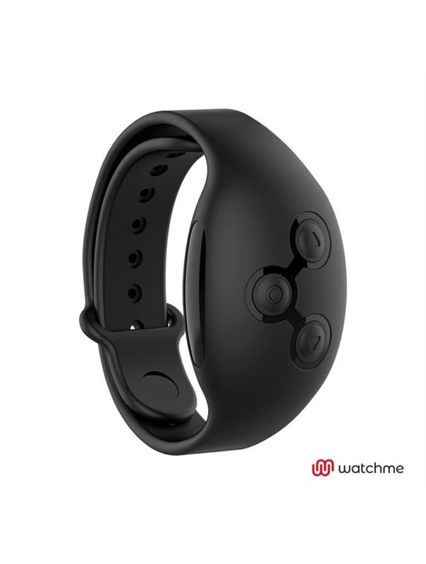 Розовое виброяйцо с черным пультом-часами Wearwatch Egg Wireless Watchme