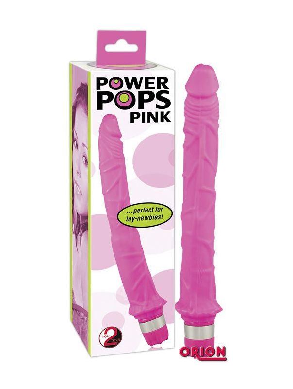 Розовый анальный вибратор Strong Anal Vibrator Pink - 17,5 см.