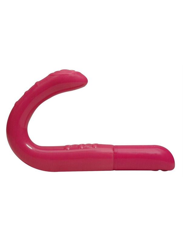 Ярко-розовый вибромассажёр простаты Coarsed Coral Prostate Massager