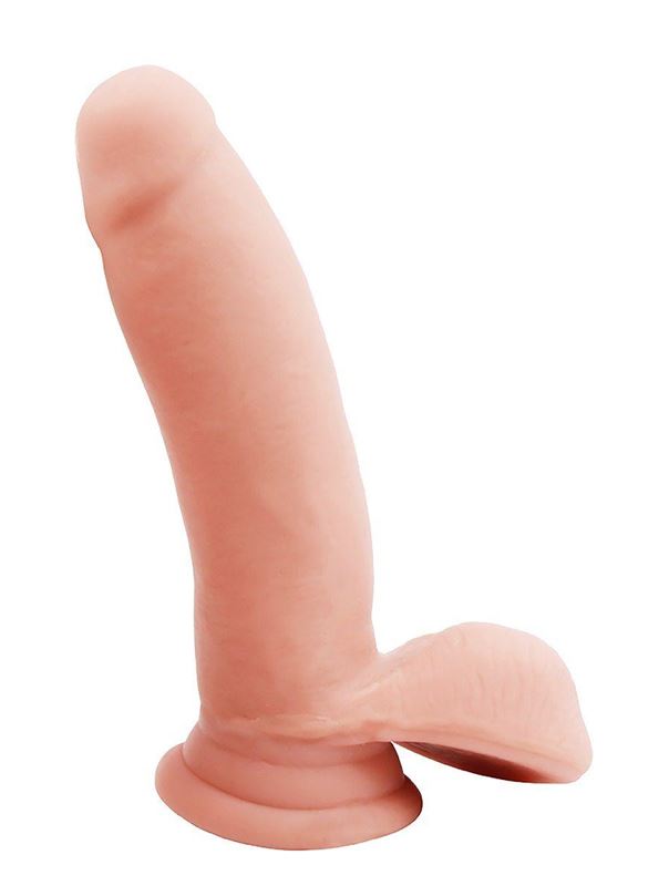 Телесный фаллоимитатор реалистик 6.9" Dual Density Dildo (17,5 см)