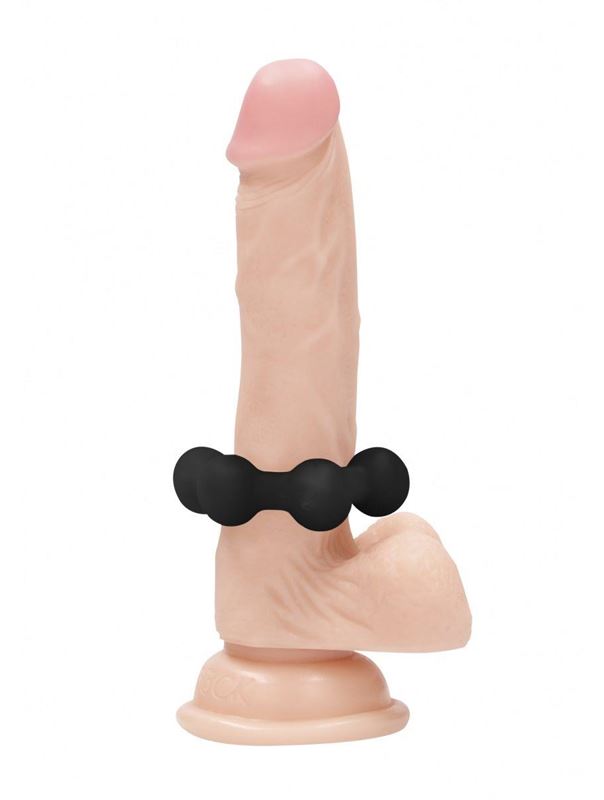 Черное утяжеленное эрекционное кольцо N 83 Weighted Cock Ring