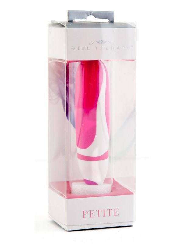 Розовый мини-вибратор Petite - 8 см.