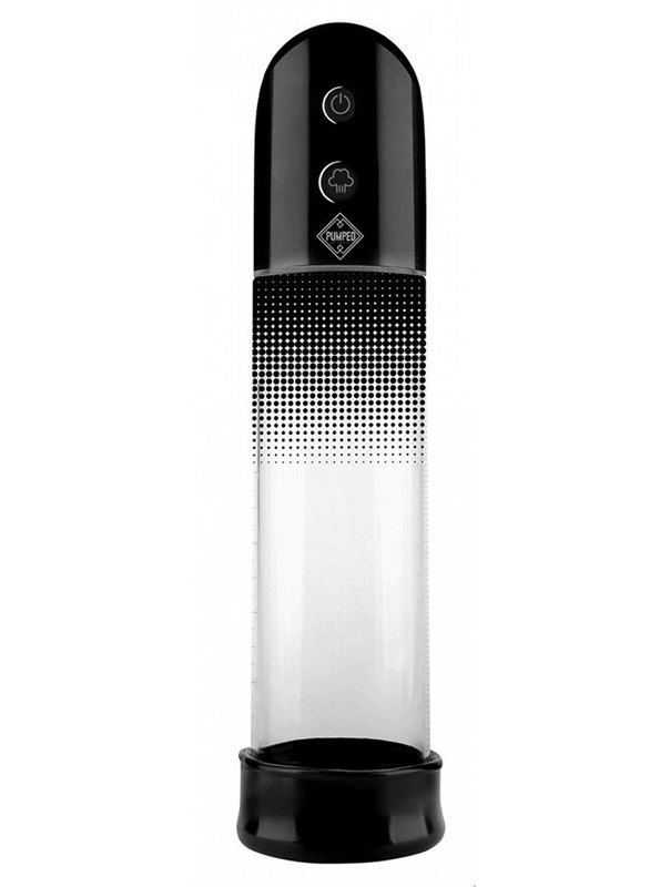 Черная автоматическая вакуумная помпа Premium Automatic Pump Luv Pump